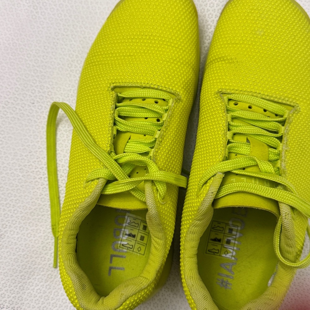 Vibrant Lime Men's Sneakers - Picture 6 of 8